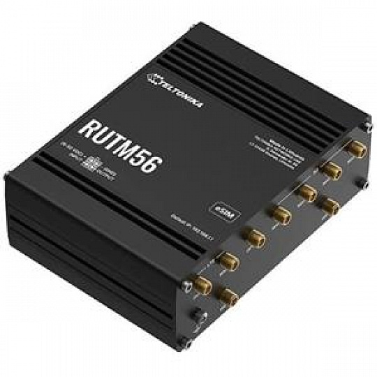 Teltonika RUTM56 Průmyslový 5G+4G Wi-Fi Router, GPS, 2 modemy, eSIM