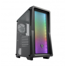 FSP/Fortron ATX Midi Tower CMT212A Black, A.RGB light bar FSP/Fortron ATX Midi Tower CMT212A Black, A.RGB light bar