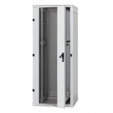 Rack Triton 19'' stojanový 37U/ 600x600 prosklené dveře, šedý