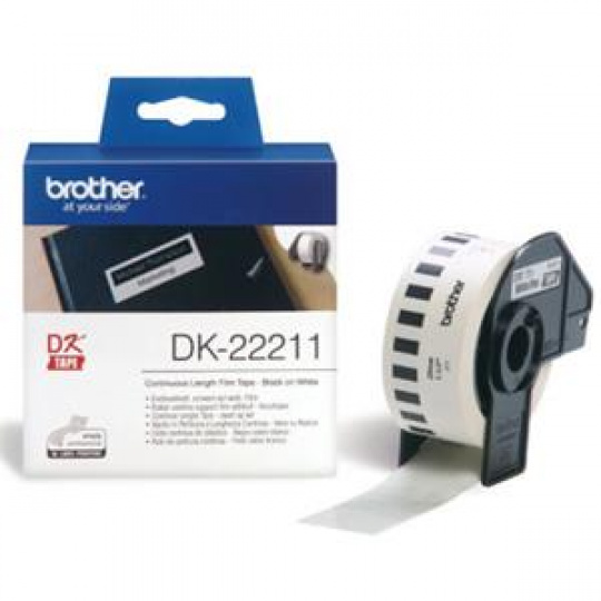 Brother - DK-22211 (bílá filmová role 29mm x 15,24m)