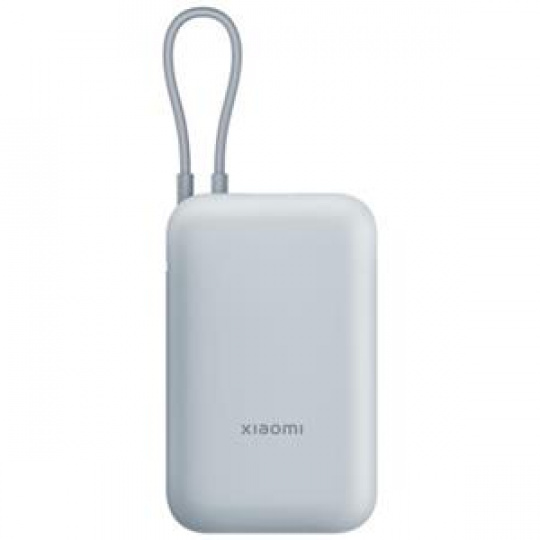 "Xiaomi 33W Power Bank 10000mAh (Integrated Cable) Ice Blue GL"