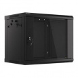 LANBERG RACK CABINET 19” WALL-MOUNT 9U/600X450 (FLAT PACK) V2 BLACK