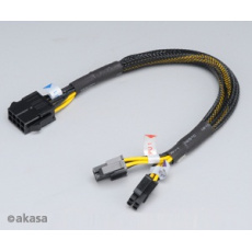 Redukce z 8pin (M) na 8pin (2x4pin) - 30 cm