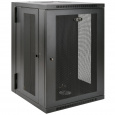 Skříň SmartRack 18U, Š=600mm, Hl=650mm, hloubka pro UPS, montáž na stěnu
