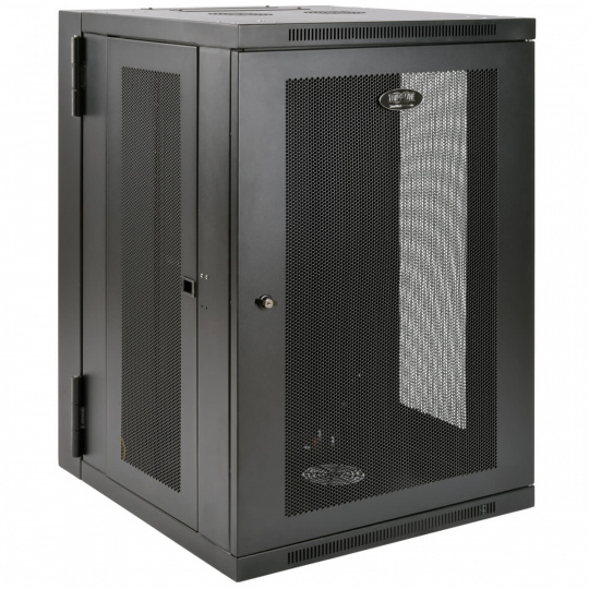 Skříň SmartRack 18U, Š=600mm, Hl=650mm, hloubka pro UPS, montáž na stěnu