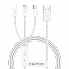 Baseus Superior Series Fast Charging Datový Kabel USB-A - USB-C/microUSB/Lightning 3.5A 0.5m Stellar Baseus Superior Series Fast Charging Datový Kabel USB-A - USB-C/microUSB/Lightning 3.5A 0.5m Stellar