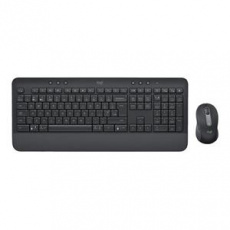 Logitech klávesnice s myší Wireless MK650 Signature - bezdrátová/Logitech bolt/Bluetooth/ CZ/SK/Graphitová