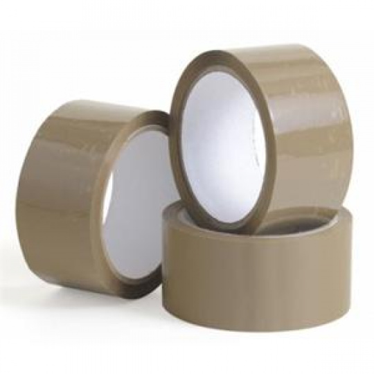 Europapier Lepicí páska - hnědá, šíre 48mm, návin 60m