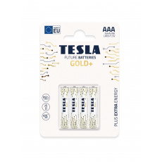 TESLA - baterie AAA GOLD+, 4ks, LR03 TESLA - baterie AAA GOLD+, 4ks, LR03
