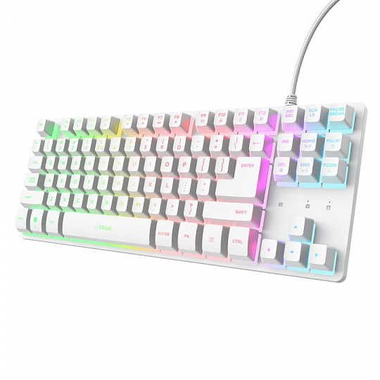TRUST GXT833 THADO TKL KEYBOARD WHT US TRUST GXT833 THADO TKL KEYBOARD WHT US