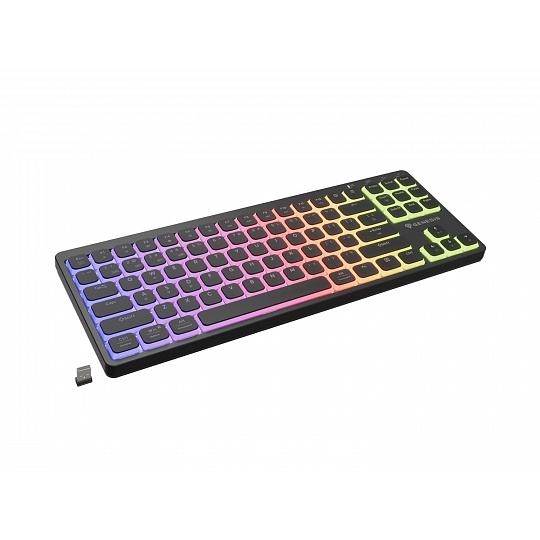 Bezdrátová herní klávesnice Genesis THOR 430 TKL/USB+BT/US/Černá Bezdrátová herní klávesnice Genesis THOR 430 TKL/USB+BT/US/Černá