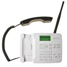 ALIGATOR T100 Stolní telefon na simkartu White