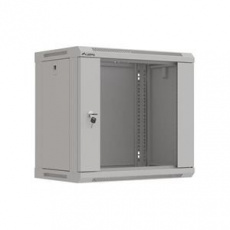 LANBERG 19" RACKOVÁ SKŘÍŇ PRO MONTÁŽ NA STĚNU 9U/540X350 (FLAT PACK) S PROSKLENÝMI DVEŘMI ŠEDÁ