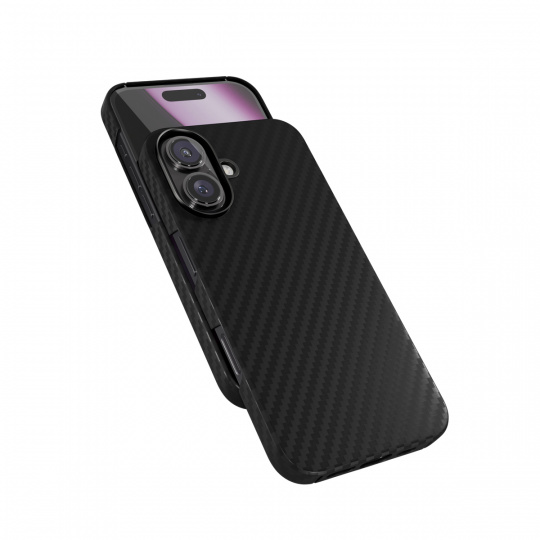 Epico Mag+ Carbon kryt pro iPhone 16 - černý