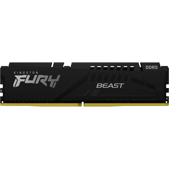 Kingston FURY Beast/DDR5/64GB/6000MHz/CL40/4x16GB/Black