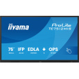 75" iiyama TE7512MIS-B4AG:IPS,4K,40P,USB-C