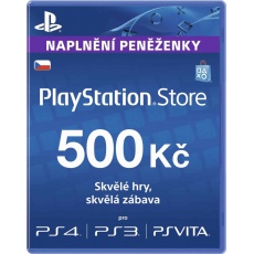 PlayStation Live Cards Hang 500Kč - pouze pro CZ PS Store PlayStation Live Cards Hang 500Kč - pouze pro CZ PS Store