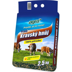 Hnojivo Agro  Pravý kravský hnůj 2.5 kg