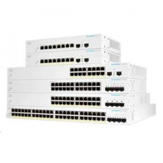 CBS220 Smart 24-port GE, Full PoE, 4x1G SFP