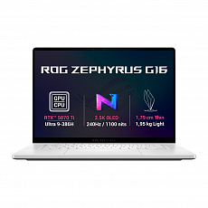 ASUS ROG Zephyrus G16/GU606AR-TB011WZ/U9-386H/16"/2560x1600/32GB/1TB/RTX 5070Ti/W11H/White/2R ASUS ROG Zephyrus G16/GU606AR-TB011WZ/U9-386H/16"/2560x1600/32GB/1TB/RTX 5070Ti/W11H/White/2R