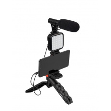 Doerr Vlogging Kit VL-5 Microphone videosvětlo pro SmartPhone Doerr Vlogging Kit VL-5 Microphone videosvětlo pro SmartPhone