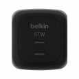 BELKIN BOOSTCHARGE 67W 2 porty černý