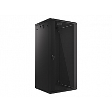 LANBERG 19" RACKOVÁ SKŘÍŇ PRO MONTÁŽ NA STĚNU 27U/600X600 (FLAT PACK) ČERNÁ V2