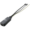 Mikrotik GESP+POE-IN - pasivní gigabitový PoE injektor s přepěťovou ochranou, vnitřní