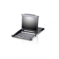 ATEN CL5708M-ATA-AG SINGLE RAIL 8P PS/2-USB LCDKVMP 17INCH W/LED LIGHT/USA KB/EU ATEN CL5708M-ATA-AG SINGLE RAIL 8P PS/2-USB LCDKVMP 17INCH W/LED LIGHT/USA KB/EU