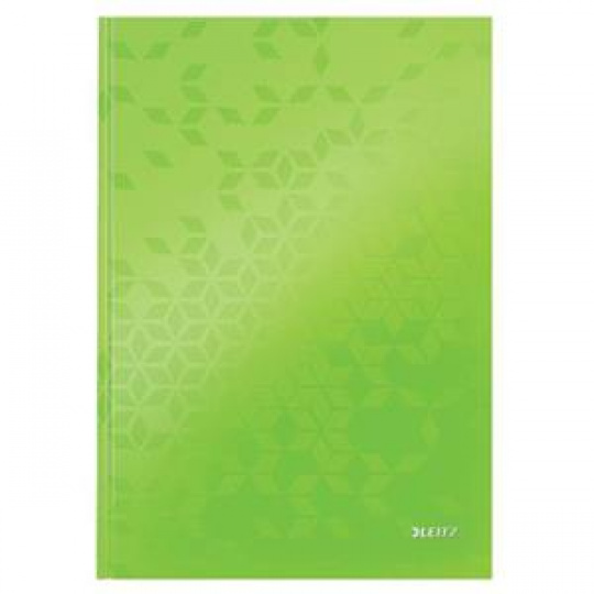 LEITZ Zápisník  WOW, A4, linka, zelená