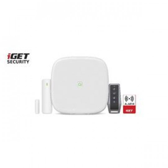 iGET SECURITY M5-4G Lite - Inteligentní bezdrátový 4G LTE/WiFi/Ethernet/GSM zabezpečovací systém s ovládáním IP kamer