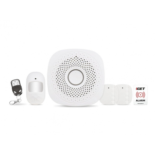 iGET HOME Alarm X1 - Inteligentní bezdrátový systém pro zabezpečení budov, ovládání pomocí Wi-Fi