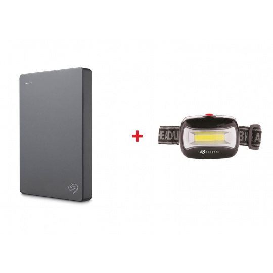Ext. HDD 2,5" Seagate Basic 1TB USB 3.0 + čelovka