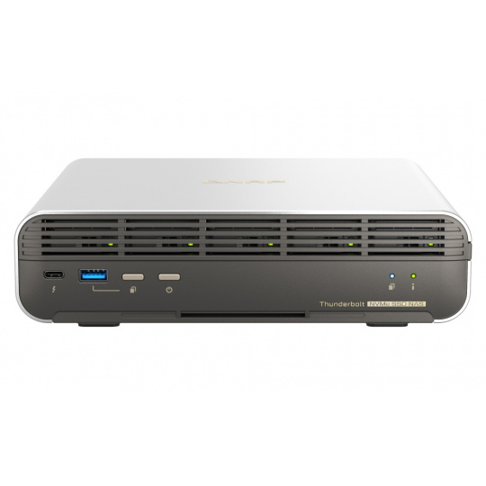 QNAP TBS-h574TX-i5-16G (12core, 16GB RAM, 5x E1.S/M.2 slot, 1x 2,5GbE, 1x 10GbE, 2x Thunderbolt 4)