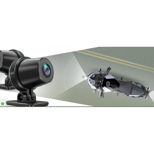 NAVITEL MS850 DUAL palubní kamera s Carplay na