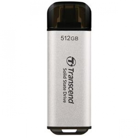 Transcend ESD300S 512GB, External SSD, USB 10Gbps, Type C