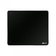 C-TECH podložka pod myš MP-01S-BK, černá, 240x200x4mm, obšité okraje