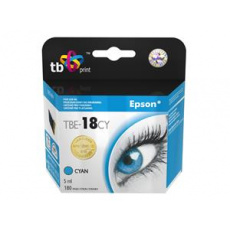 Ink. kazeta TB kompat. s Epson T1802 C 100% New Ink. kazeta TB kompat. s Epson T1802 C 100% New