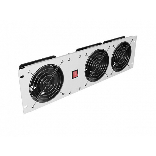VERTIKÁLNÍ VENTILAČNÍ PANEL 19" 3U PRO RACK TŘI VENTILÁTORY 230V ŠEDÝ LANBERG VERTIKÁLNÍ VENTILAČNÍ PANEL 19" 3U PRO RACK TŘI VENTILÁTORY 230V ŠEDÝ LANBERG