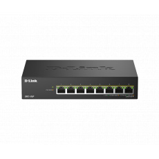 D-Link DMS-108P/E, 8x 2.5G PoE, Unmanaged Switch, Metal