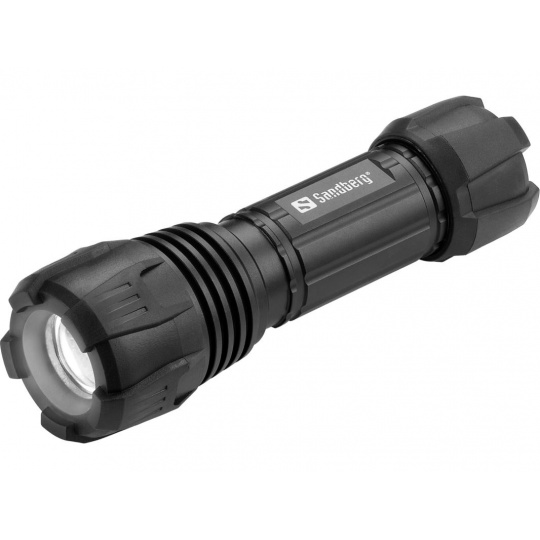 Sandberg Survivor Torch, svítilna na AAA, černá