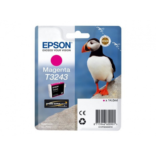 EPSON cartridge T3243 magenta (papuchalk)
