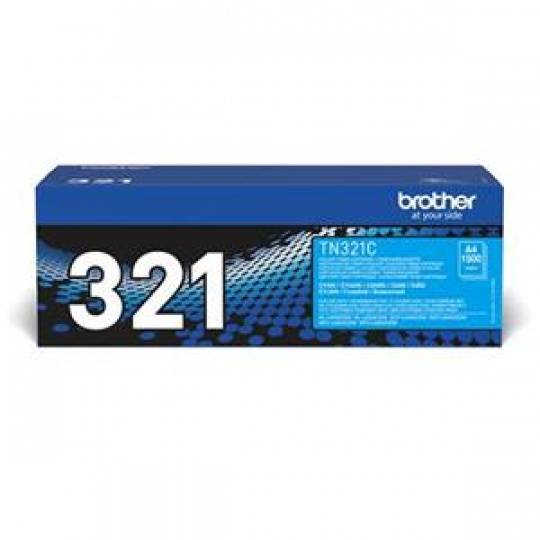 Brother - TN-321C, toner cyan (až 1 500 stran)