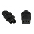 PremiumCord Adaptér IEC C13 F - IEC C6 M, 230V