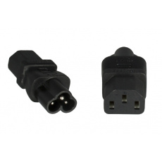 PremiumCord Adaptér IEC C13 F - IEC C6 M, 230V