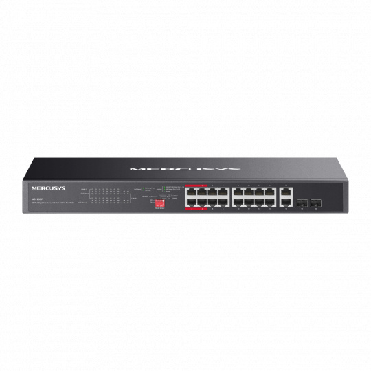Mercusys MS120GP 20xGb desktop switch(16xPOE+) Mercusys MS120GP 20xGb desktop switch(16xPOE+)