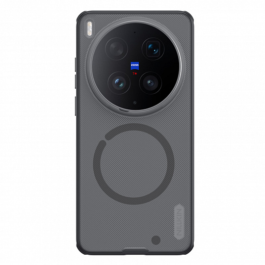 Nillkin Super Frosted PRO Magnetic Zadní Kryt pro Vivo X300 Ultra Transparent Black