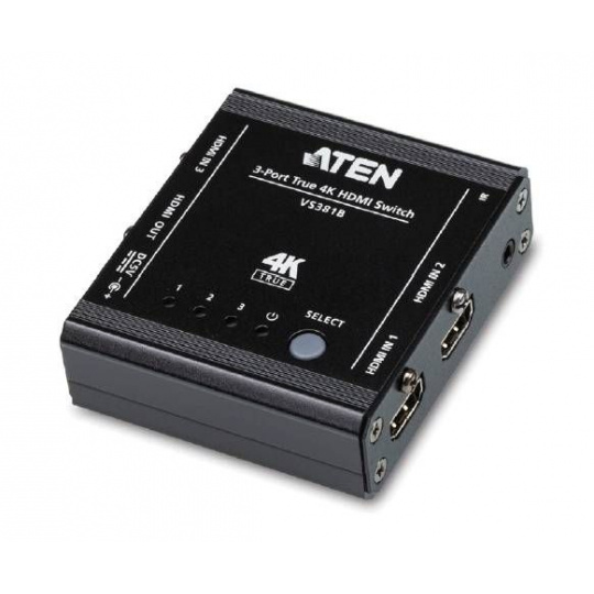 ATEN 3 port HDMI True 4K switch