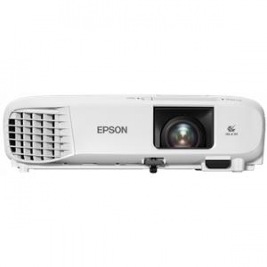 EPSON 3LCD projektor EB-W49 3800 ANSI/16000:1/WXGA 1280x800/2xUSB/LAN/2xVGA/VGA výstup/2xHDMI/5W Repro