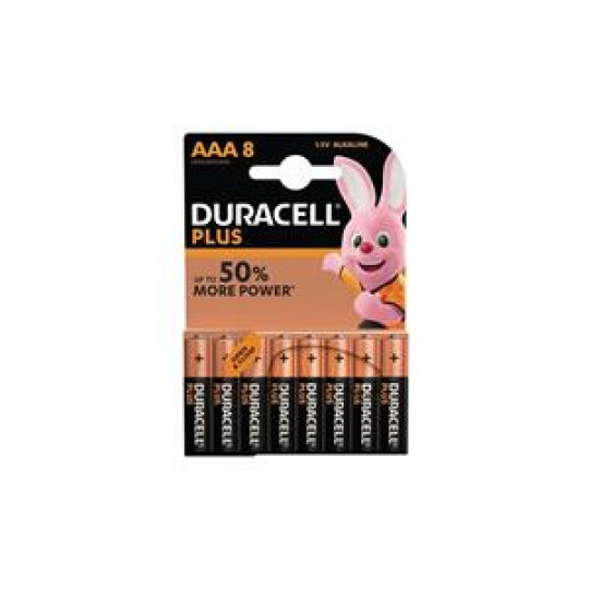 Duracell MN2400B8 Duracell Plus AAA 8 Pack